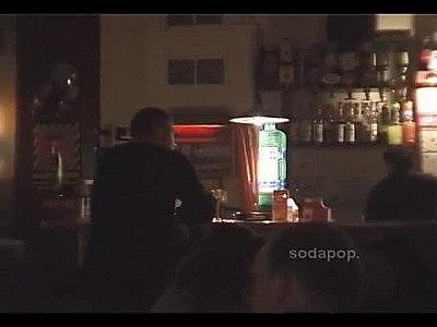 Stripgame in public bar part 3 of 4