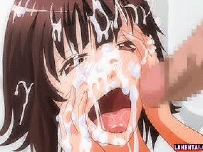 Hentai babe banged in bath