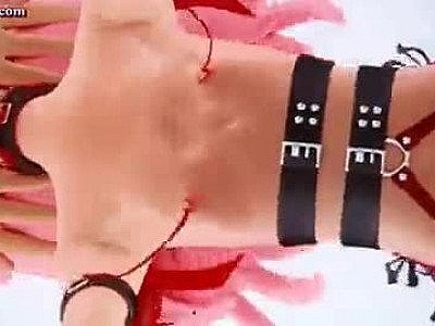 Deux lesbiennes se baisent à coup de strapon (hentai)