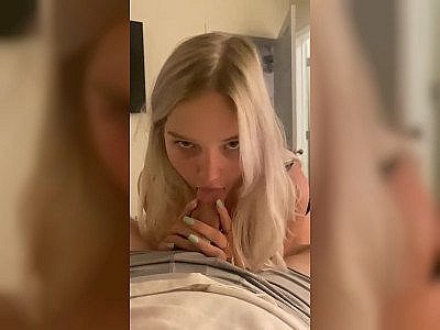 lovely head from cute girlfriend