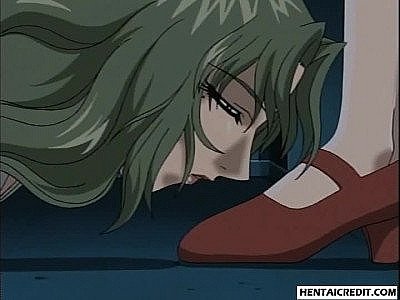 Bébé hentai en laisse