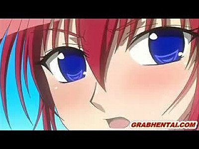 Hentai girl caught by tentacles and drilled by worms