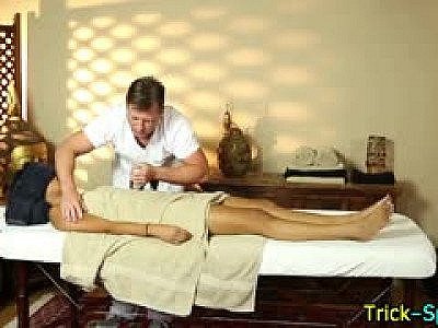 Hot asian babe massage