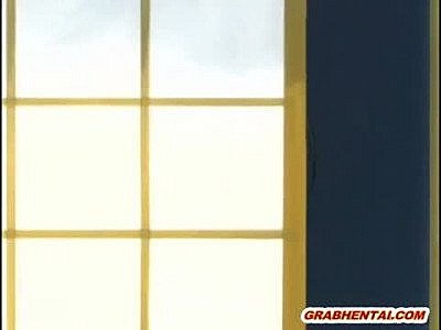 Chains hentai dildoing tits and wetpussy