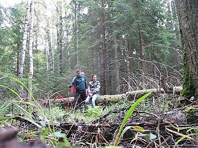 Une fellation surprise par un passant