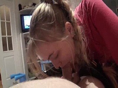 Adorable blonde girl I met at college wanted to make a sex video...