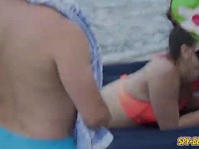Amateur Beach Sexy Thong Bikini Teen - Voyeur Amateur Video   HD+
