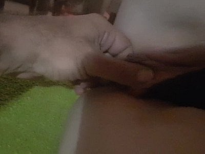 Action chaude de pompage de chatte amateur - Elle attend d'être touchée