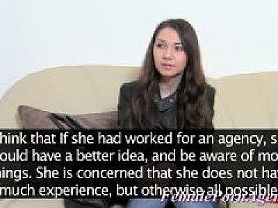 Flat teen In First Time Casting