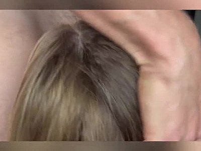 Hot blowjob with massive cumshot