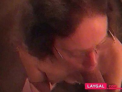 Cock Crazy Mature Won't Stop Sucking