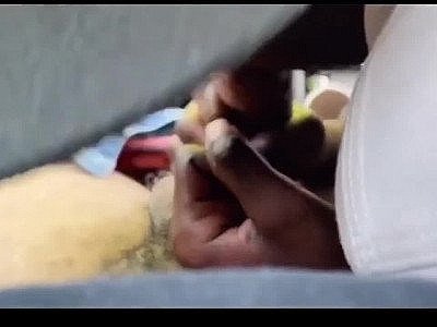 Ebony Teen Dyke Stud Sucks Dick in Car for Weed Money