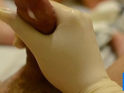 Nurse Handjob with Wet Latex Gloves Part 2