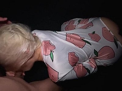 Homemade night sex filmed on the phone from an amateur couple