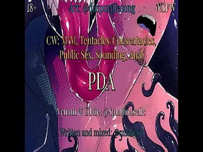 Venom and Eddie have sex on a train