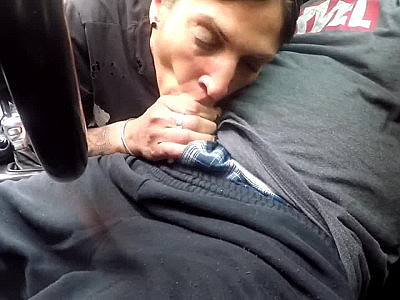 Public Road Head & Swallow in my Sweatpants from PunkRockMilf Hottie Head BJ Blo